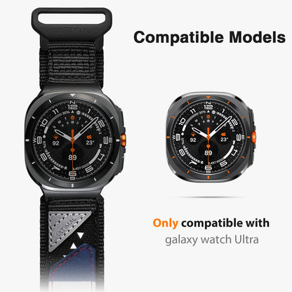 ULTIMAL Sport Nylon Watch Bands for Samsung Galaxy Watch Ultra 47mm (2024）